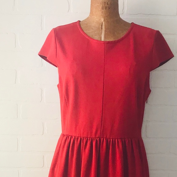Madewell Dresses & Skirts - Madewell Ponte Screeplay Dress Large Red